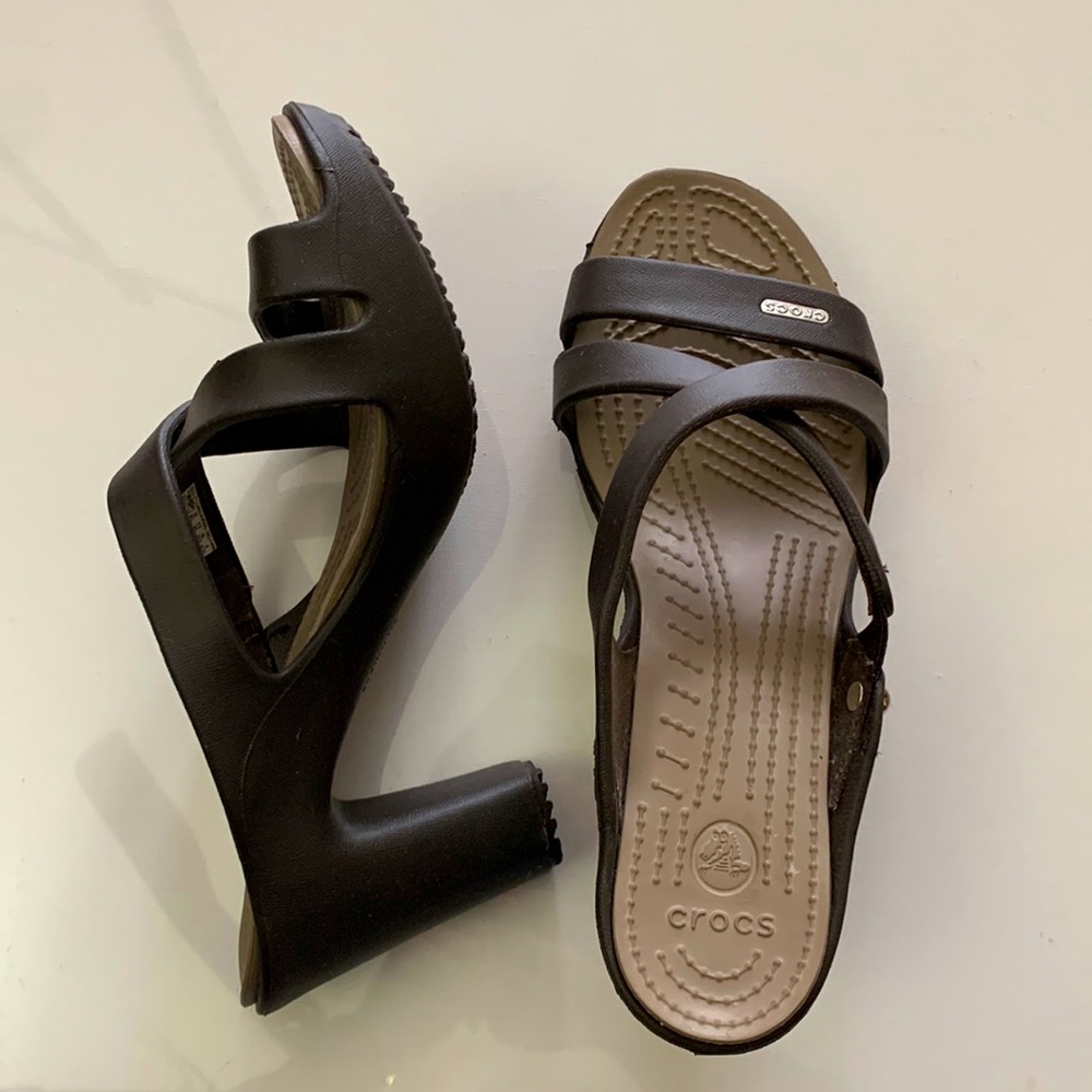 Croc Sandal Heels